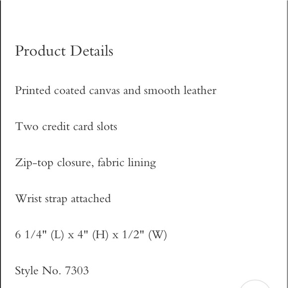 NWT Coach corner zip wristlet animal print - Picture 3 of 3